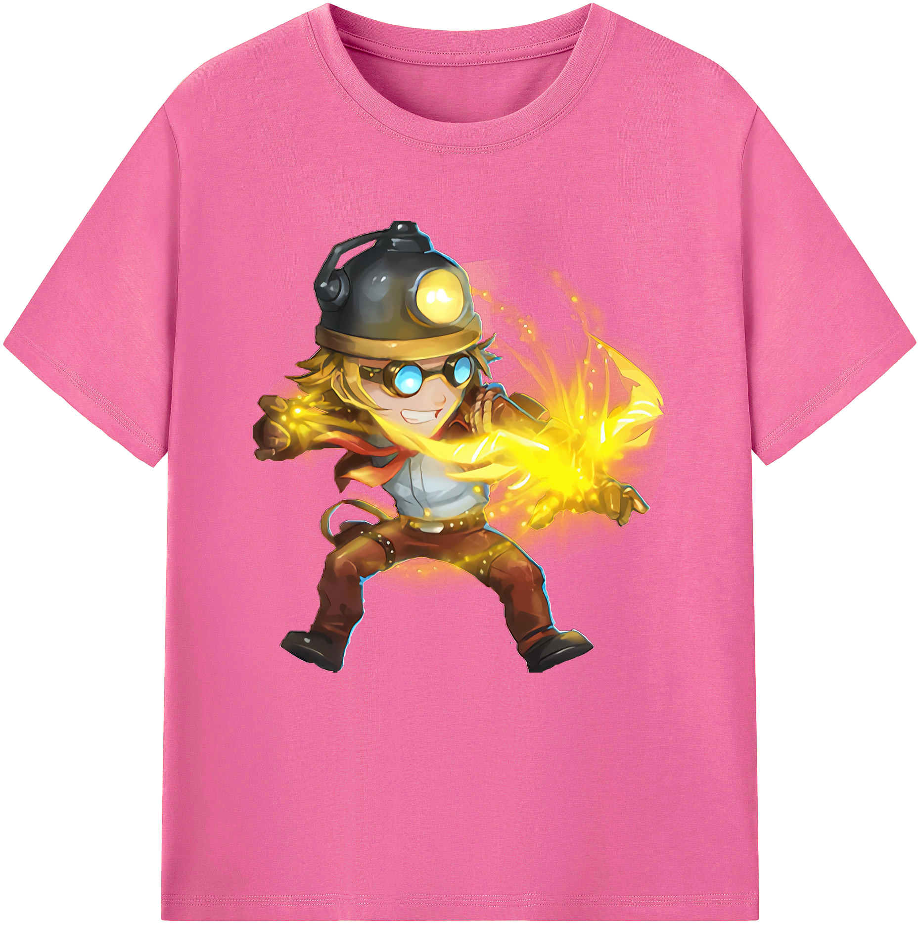 （画像用） リーグ・オブ・レジェンド League of Legends LOL レディースカジュアルプリントTシャツ（綿100％）